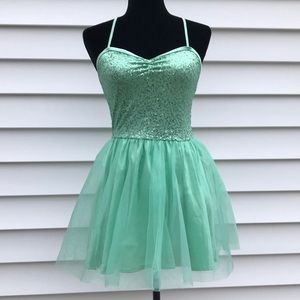 Ballet/dance costume with built in leotard